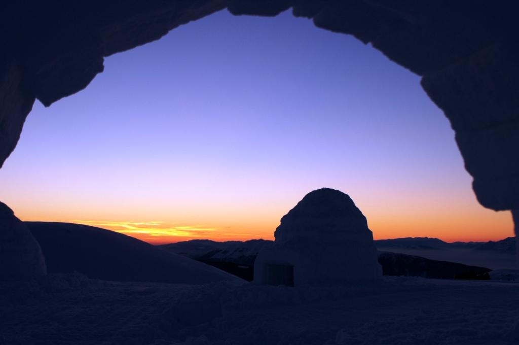 Luci e ombre all' Igloo Village